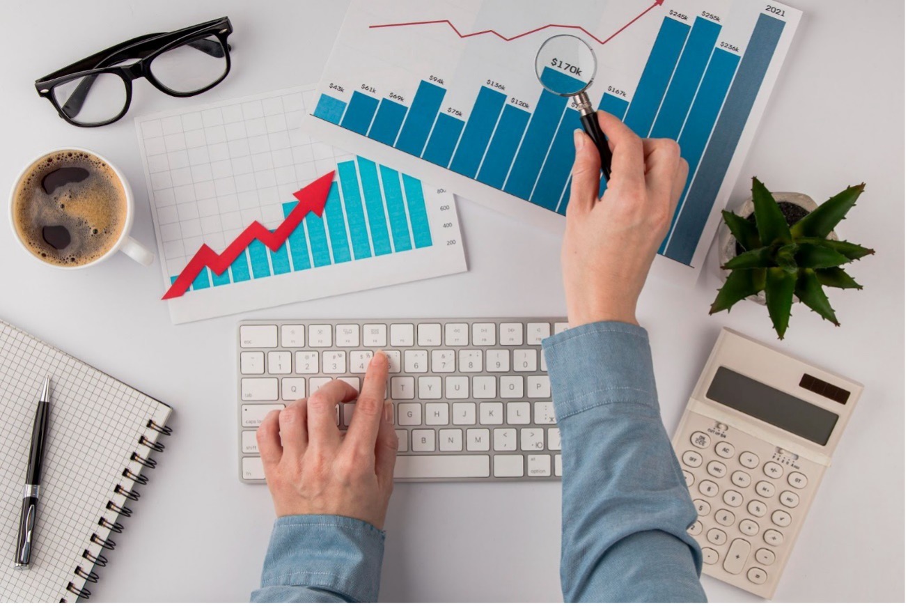 Gráficos con datos de los tipos de KPIs